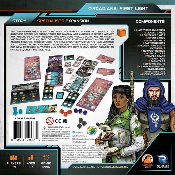 Specialists Expansion: Circadians First Light