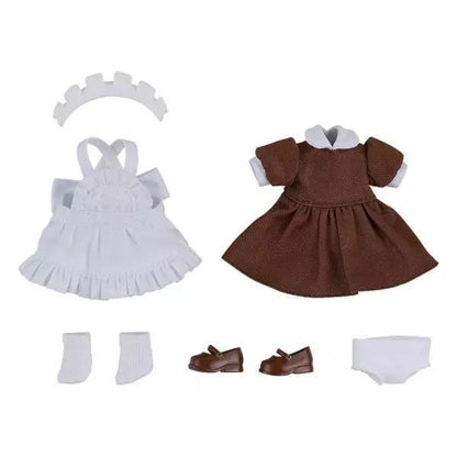 Original Character for Nendoroid Doll Figures Set Maid Outfit Mini (Brown)