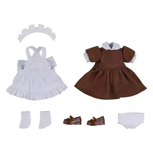 Original Character for Nendoroid Doll Figures Set Maid Outfit Mini (Brown)