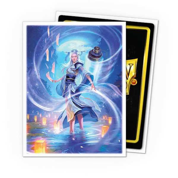 Dragon Shield 100ct Matte Art Flesh & Blood Enigma Card Sleeves: Standard Editio