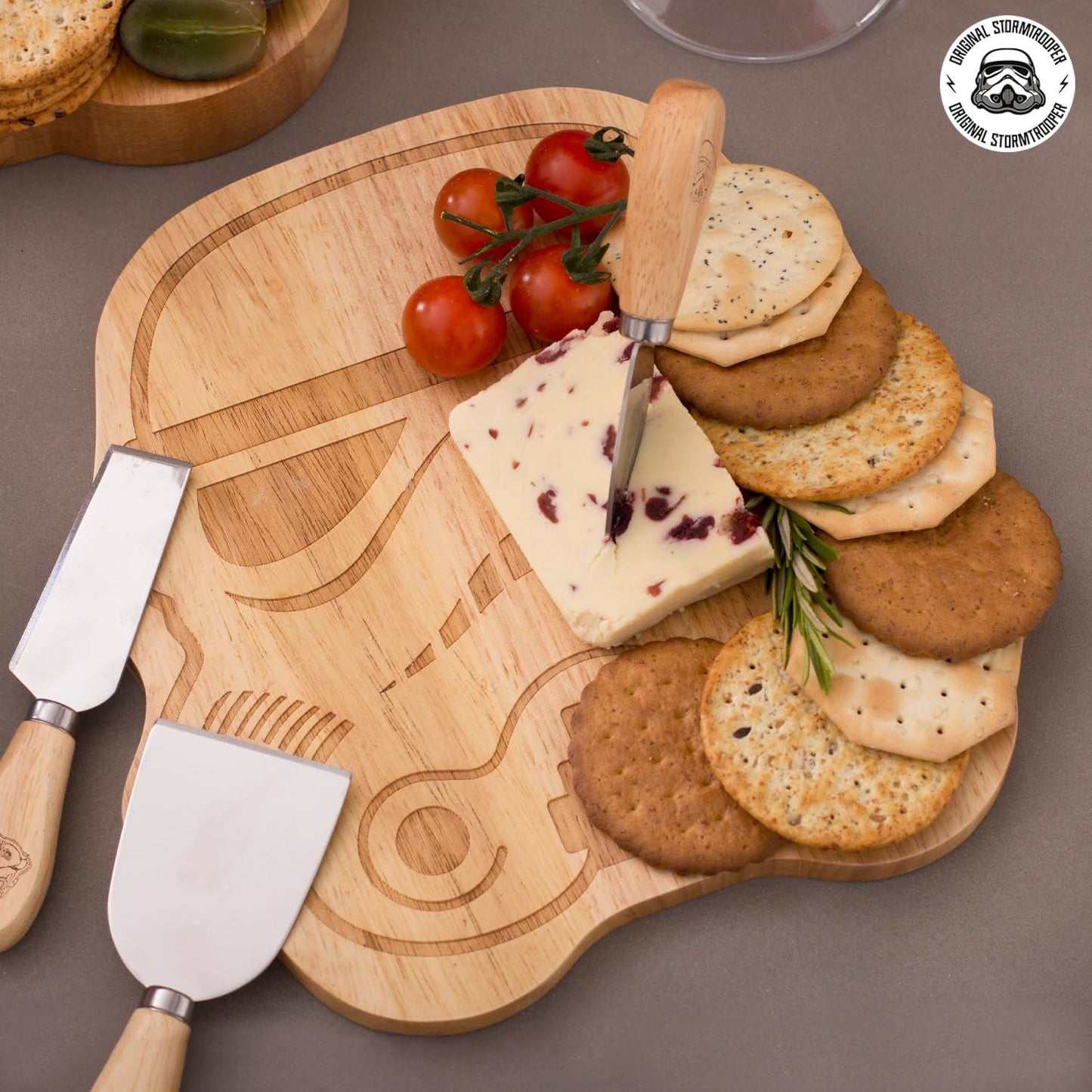Original Stormtrooper Cheeseboard and Knife Set