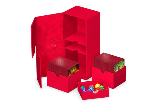 Ultimate Guard Twin Flip`n`Tray 266+ Xenoskin Red
