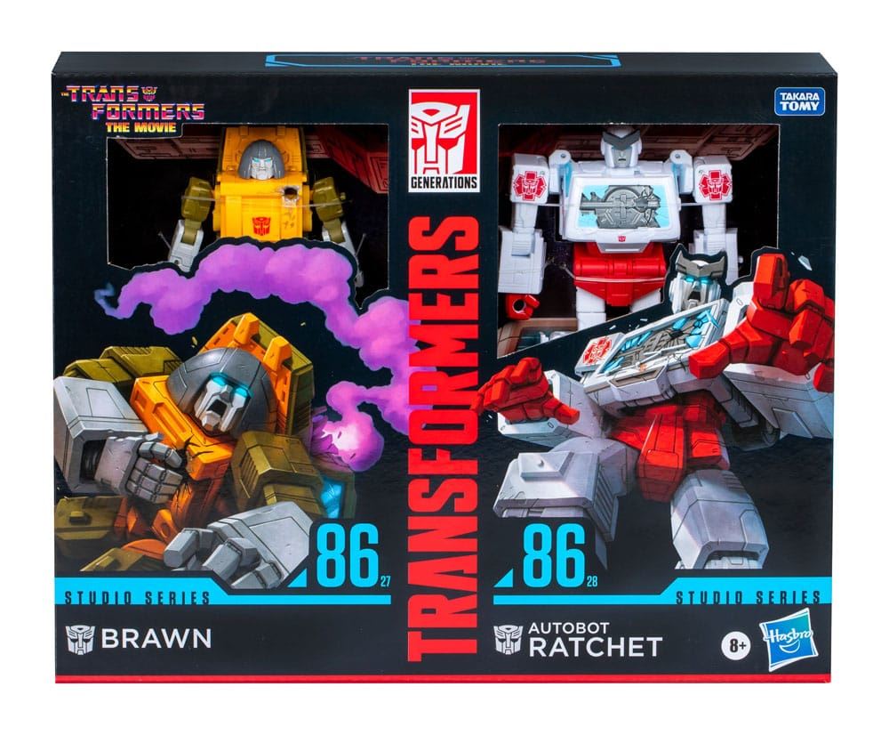 Transformers Movie Studio Series Deluxe 2-Pack Brawn & Ratchet 11cm