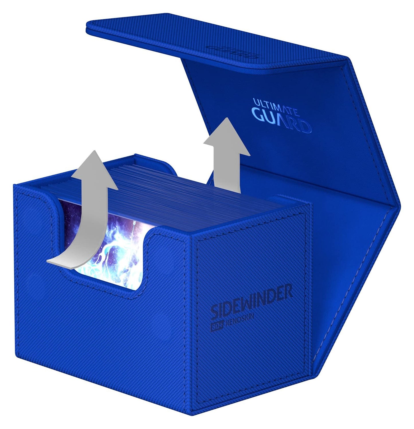 Ultimate Guard Sidewinder 80+ XenoSkin Monocolor Blue