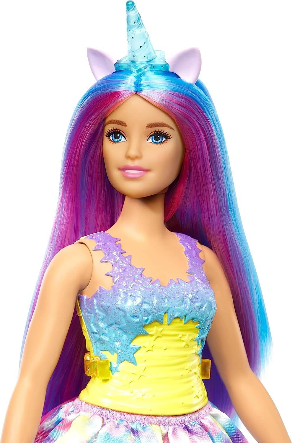 Barbie Blue Unicorn Doll