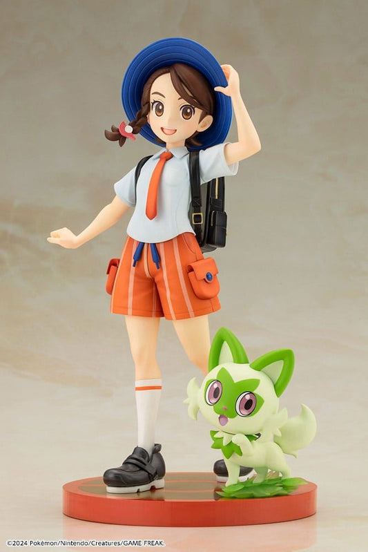 Pok?mon ARTFXJ Statue 1/8 Juliana & Sprigatito 20 cm