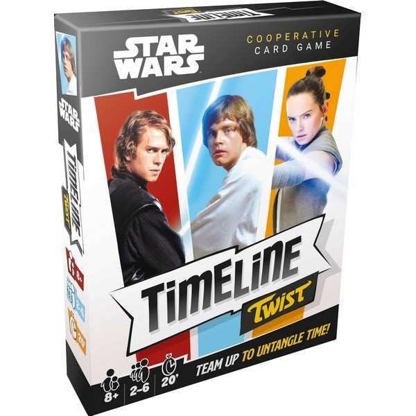 Zygomatic | Timeline Twist: Star Wars | Card Game | Ages 8+ | 2-6 Players | 20 M