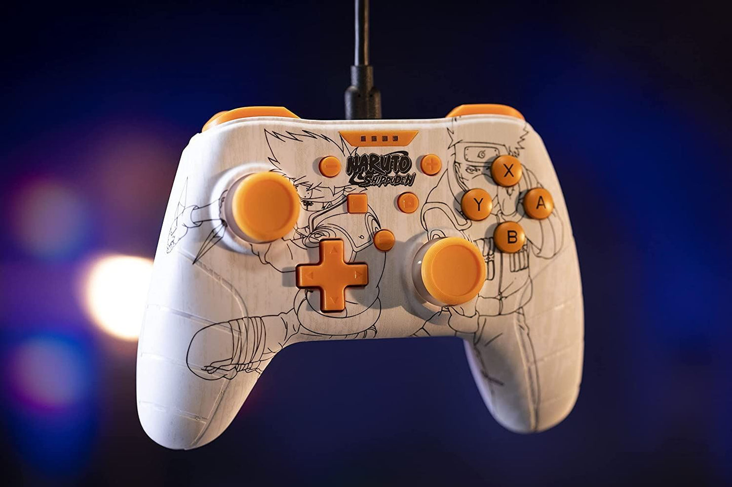 Konix Naruto Switch Wired Controller (White) /Switch
