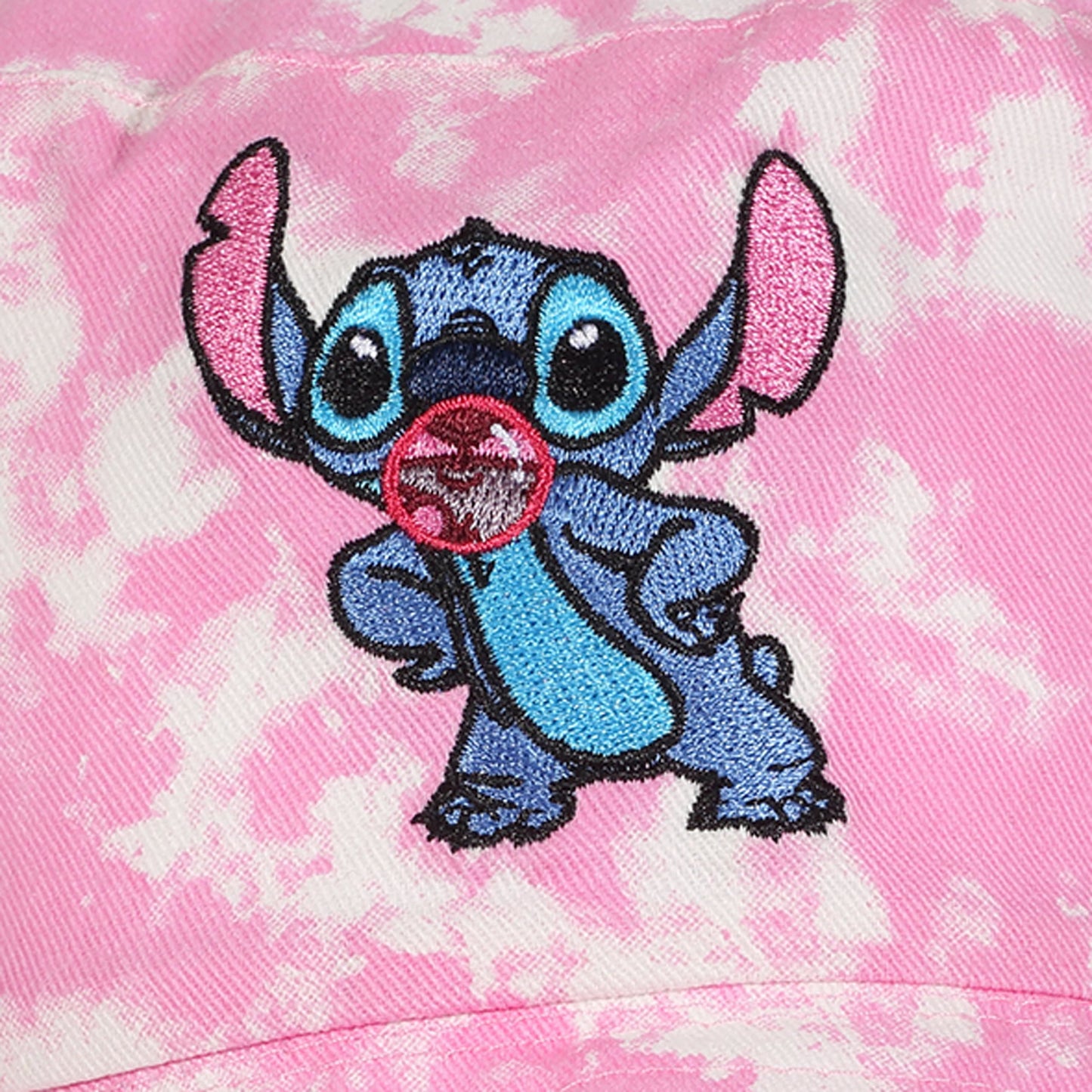 Heroes Inc. Official Disney Lilo and Stitch Adult Unisex Bucket Hat Pink