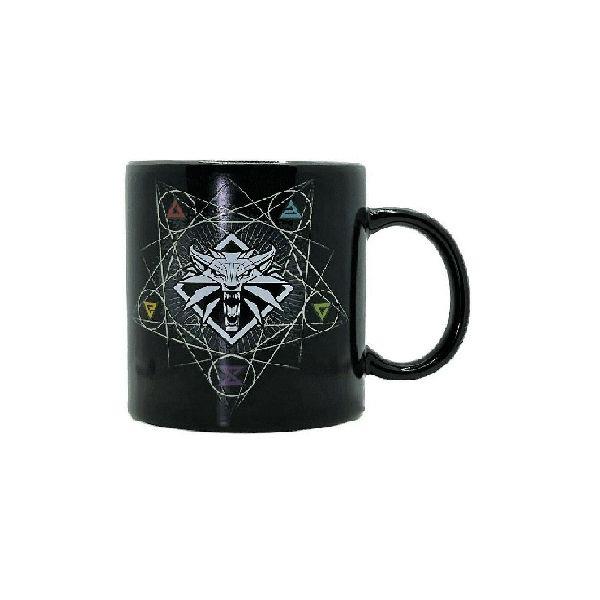 Good Loot: Heat Reveal Mug (The Witcher 3: Witcher Sign) /Merchandise