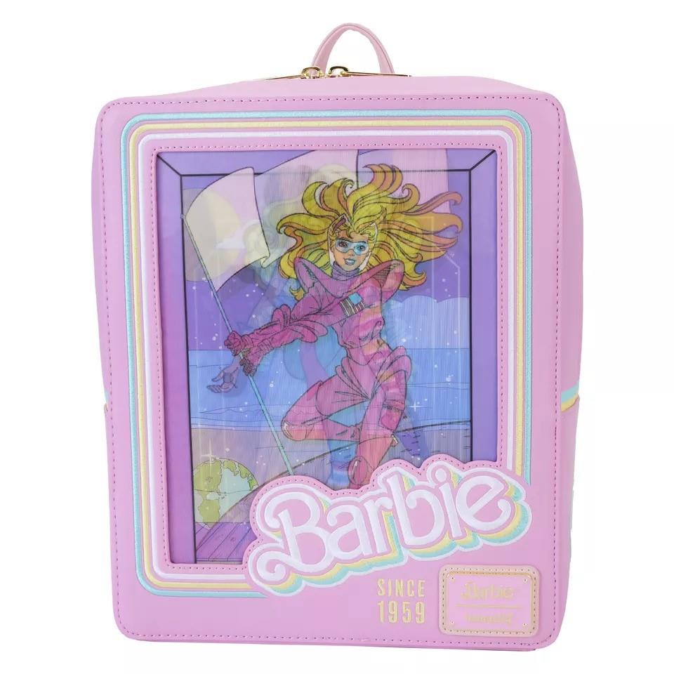 Mattel by Loungefly Backpack Mini Barbie 65th Anniversary Doll Box