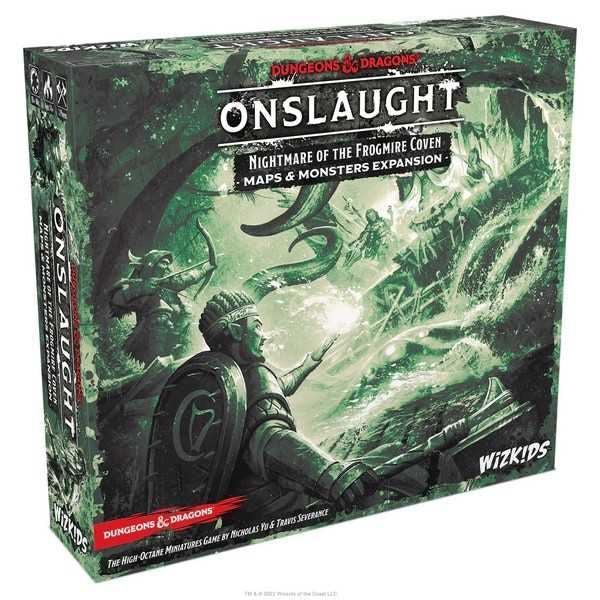 Nightmare of the Frogmire Coven - Maps & Monsters Expansion: Dungeons & Dragons