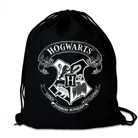 Harry Potter Gym Bag Hogwarts (White)