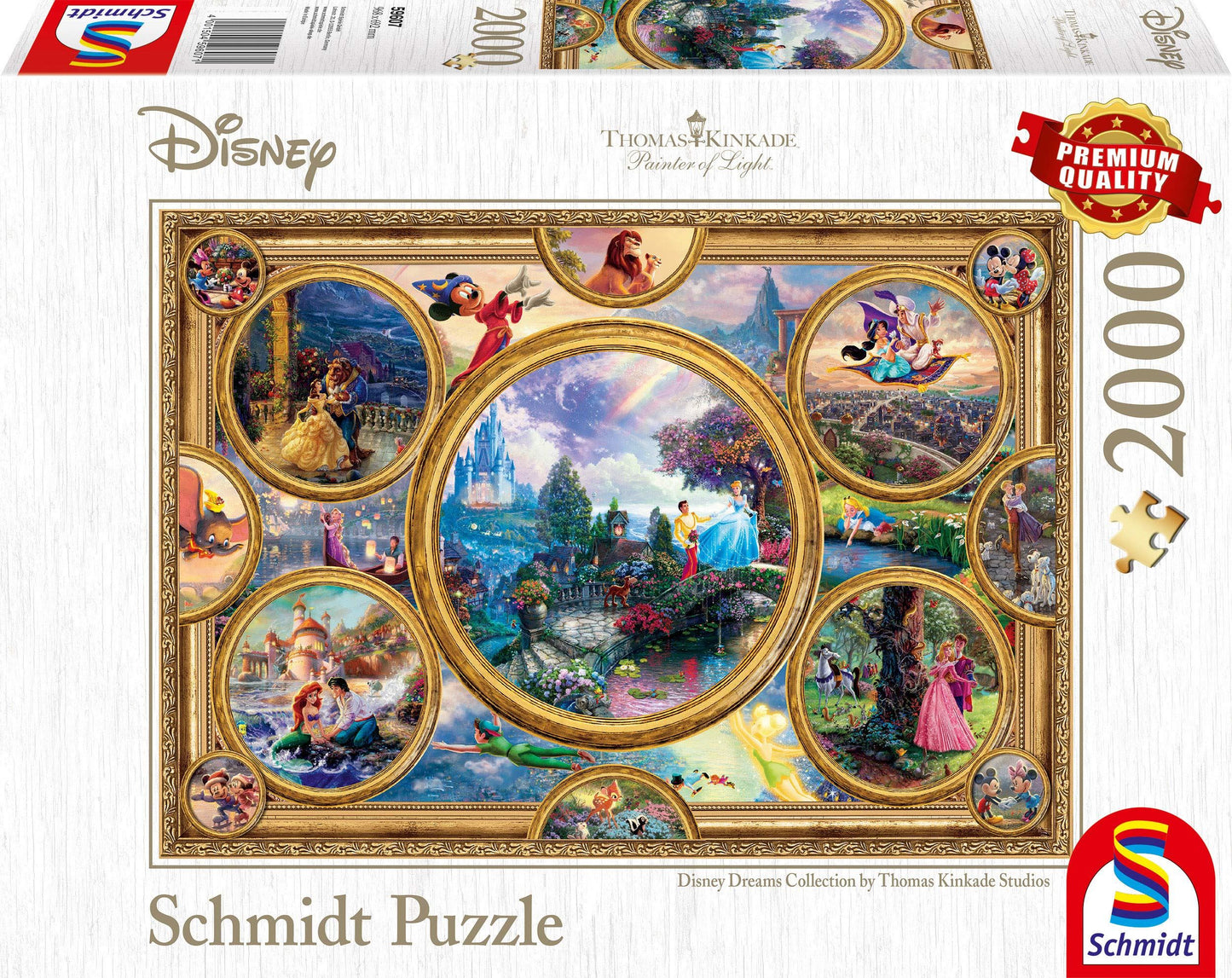 Thomas Kinkade: Disney Dreams Collection (2000pc)