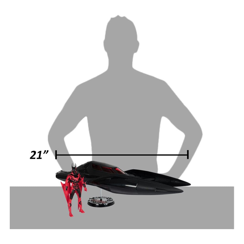 Batman Beyond DC Multiverse Action Figure with Vehicle Batman & The Batmobile (G