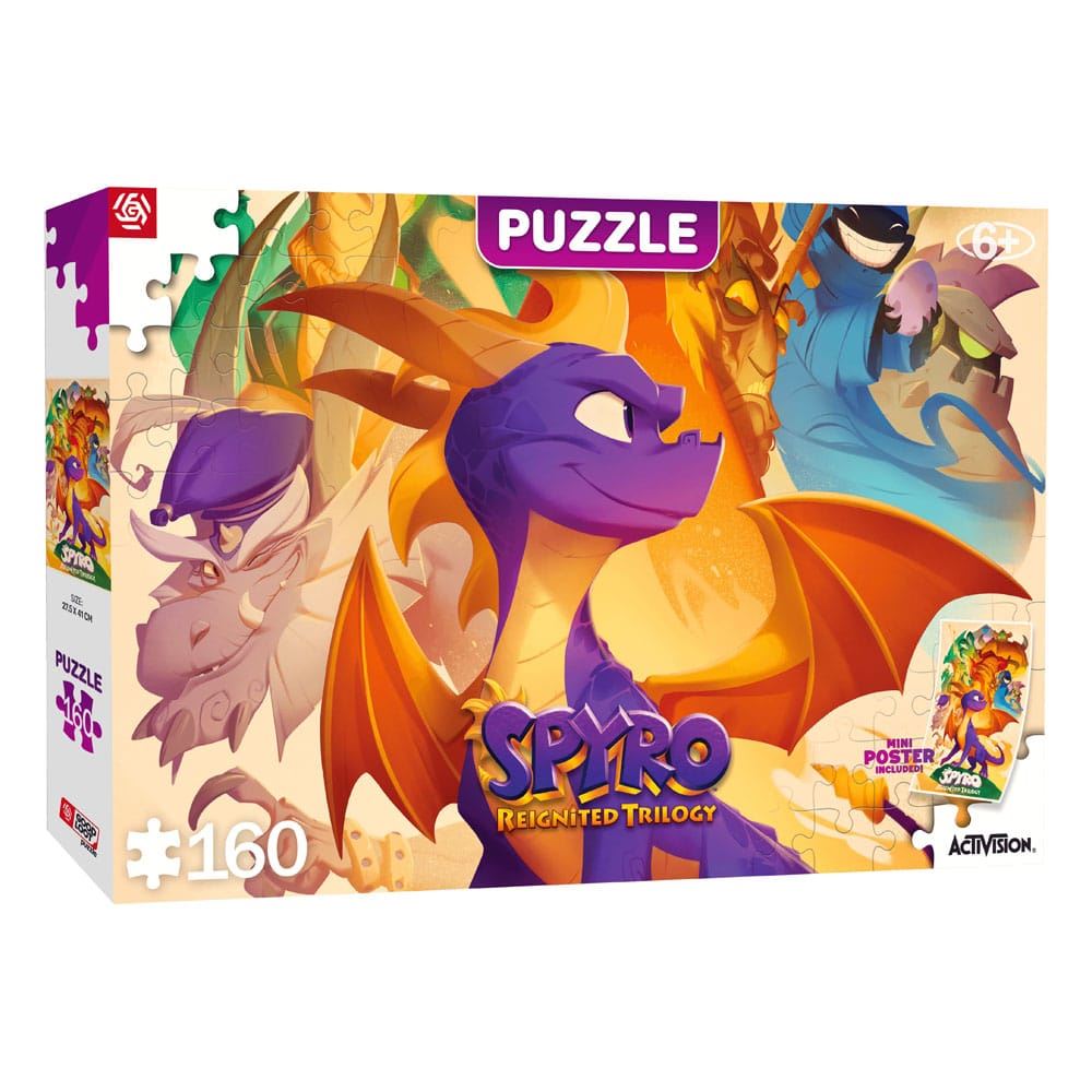 Good Loot: Kids Puzzle (Spyro: Reignited Trilogy V2) 160pcs Puzzle /Puzzles