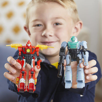 Transformers - Earthspark Cyber Combiner (Terran Twitch & Robby Malto) /Toys