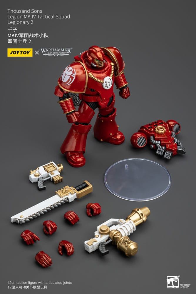 Warhammer The Horus Heresy Action Figure 1/18 Thousand Sons Legion MK IV Tactica