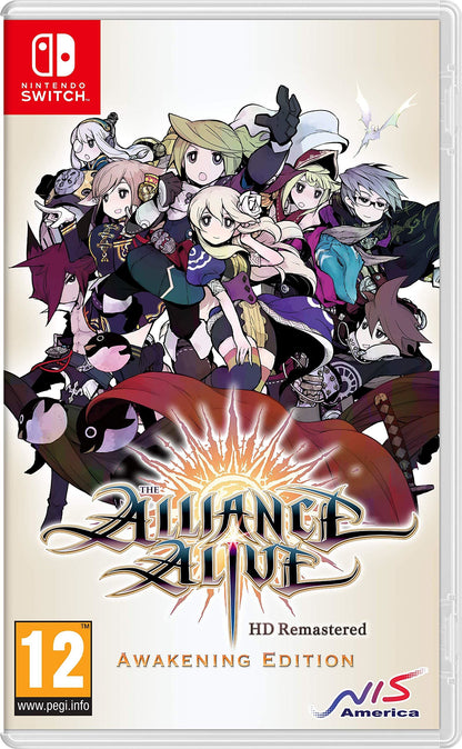 The Alliance Alive HD Remastered (Awakening Edition) /Switch *New & Sealed*