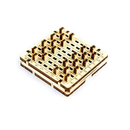 WoodenCity: Wooden Figures (Mini Checkers) /BoardGames
