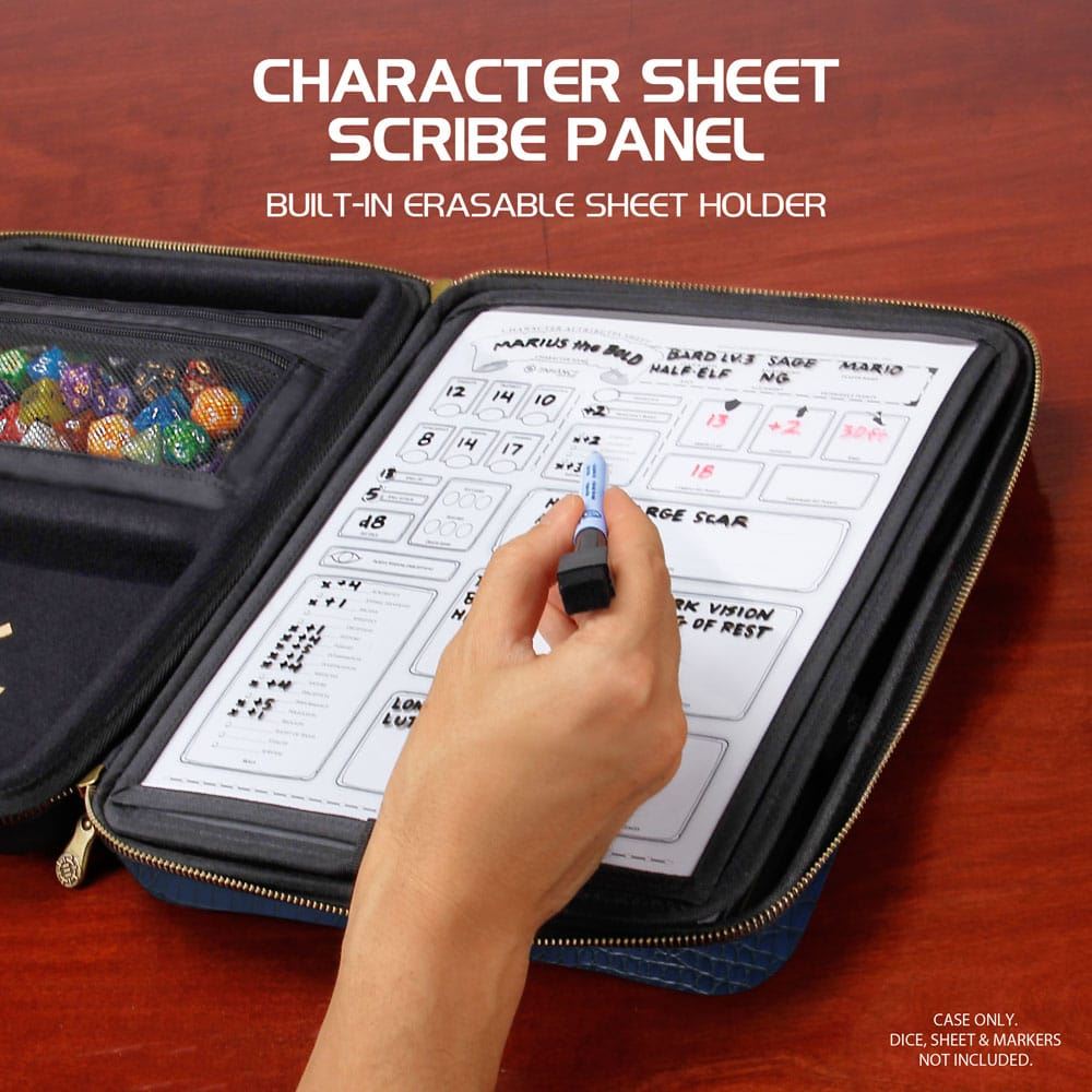 Enhance RPG Series Collector's Edition Organizer Case Blue