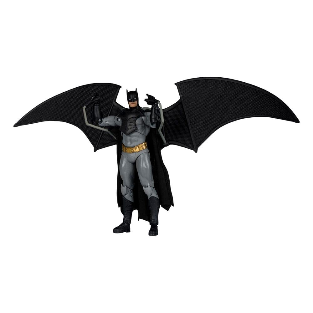 DC Multiverse Figure Batman with Bat-Glider The Thirteenth Hour Gold Label 18cm