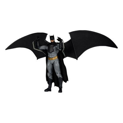 DC Multiverse Figure Batman with Bat-Glider The Thirteenth Hour Gold Label 18cm