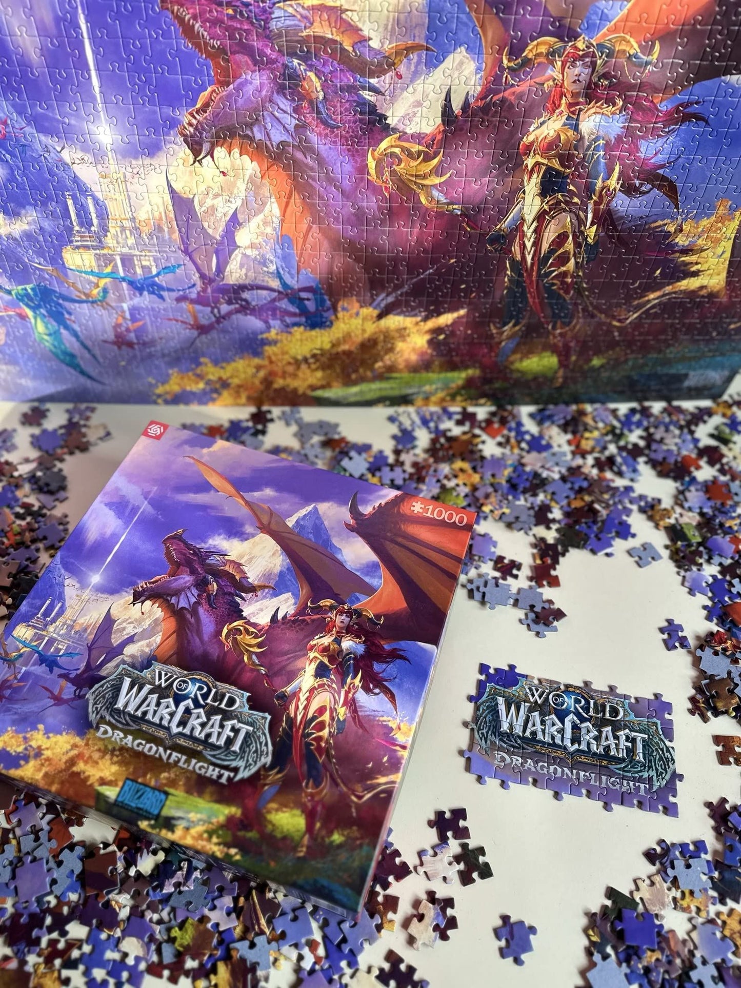 Good Loot Gaming Puzzle World Of Warcraft Dragonflight Alexstrasza 1000pcs Puzzl