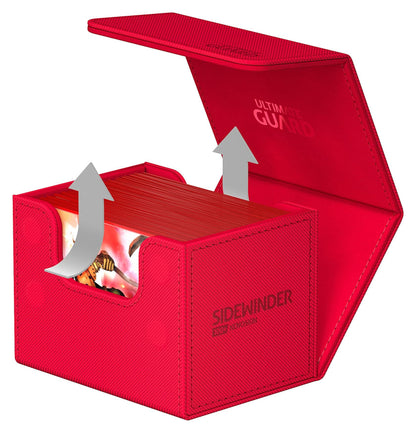 Ultimate Guard Sidewinder 100+ XenoSkin Monocolor Red