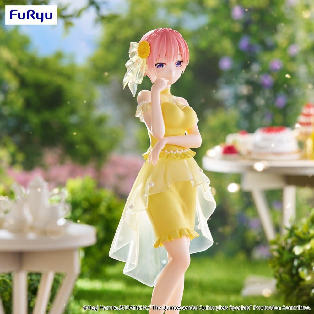 The Quintessential Quintuplets Trio-Try-iT PVC Statue Nakano Ichika Pastel Dress