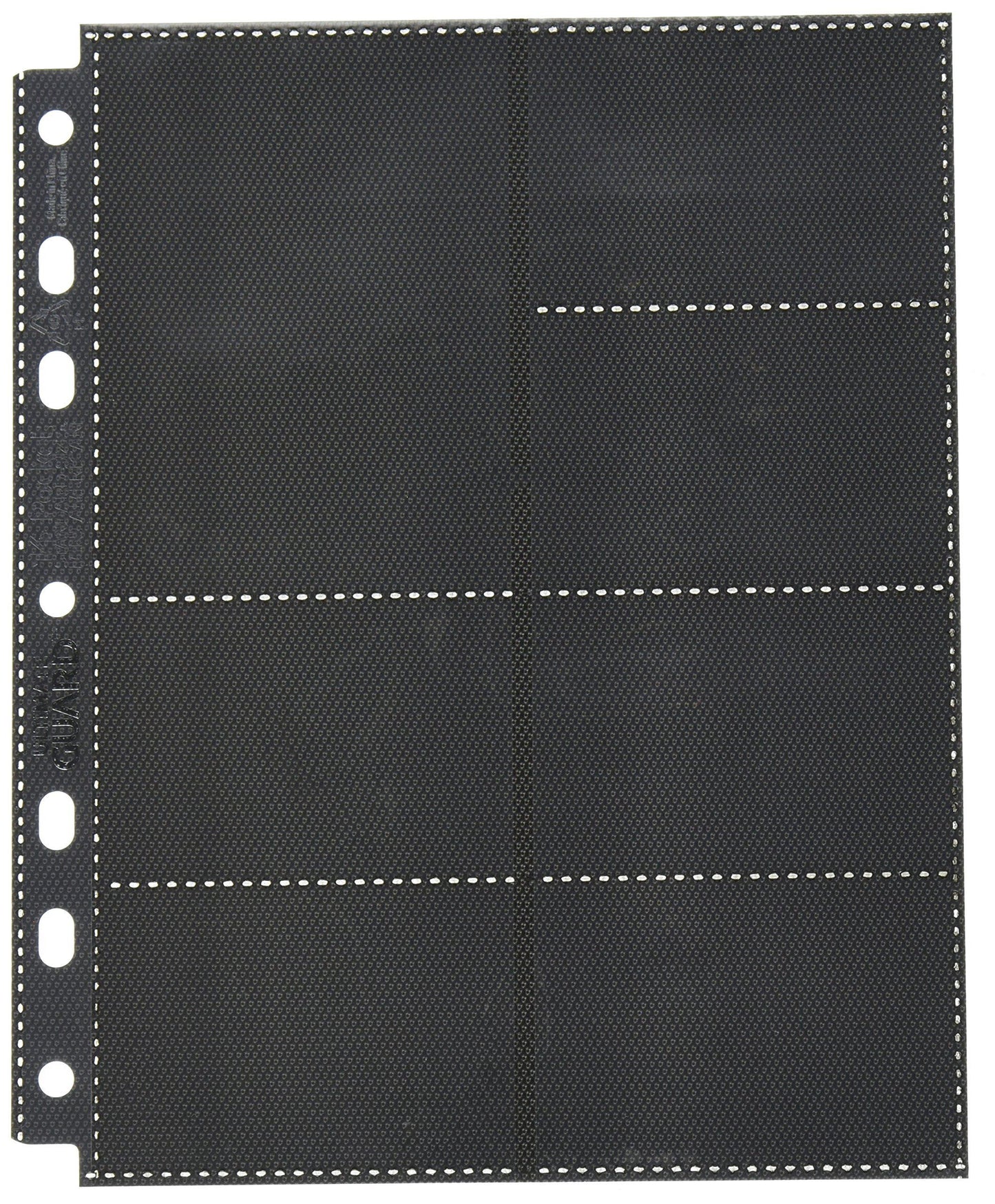 Ultimate Guard 14-Pocket Compact Pages Standard Size & Mini American Black (10)