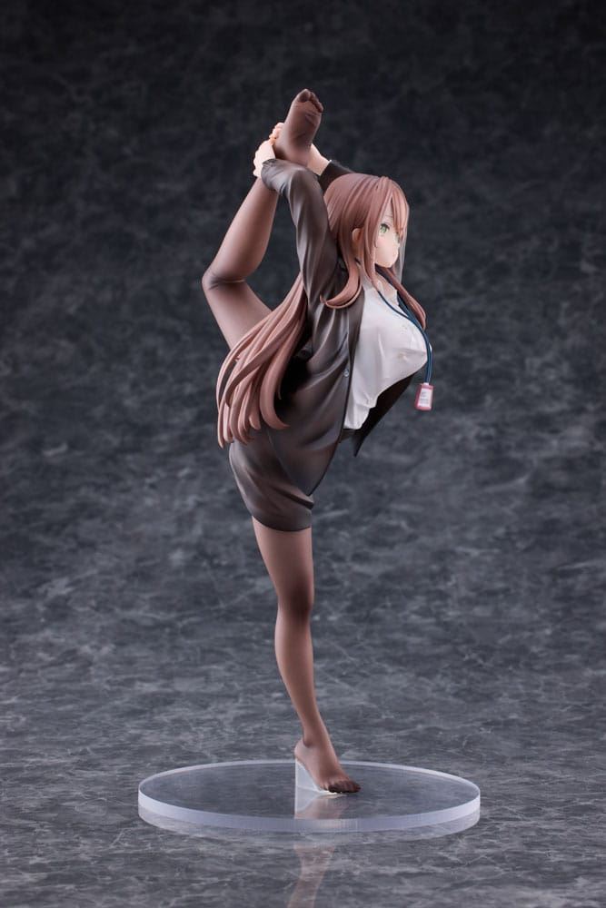 Original Character PVC Statue 1/6 OL-chan Who Doesn't Want to Go to Work White V