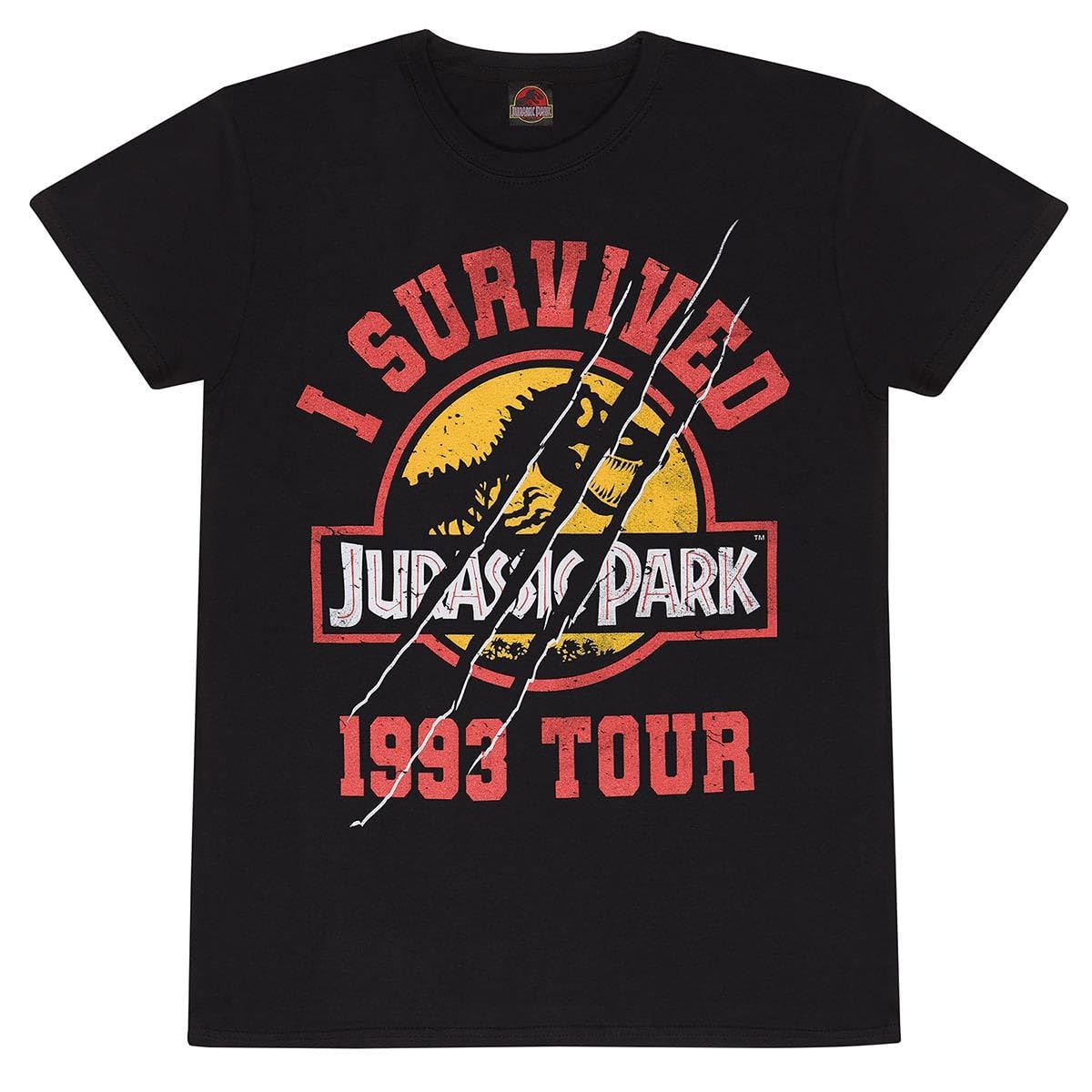 Jurassic Park T-Shirt I Survived 1993 Size S