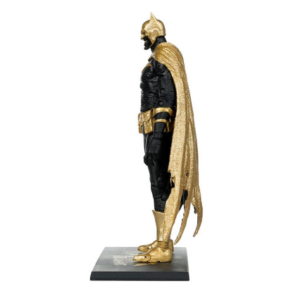 DC Multiverse Batman of Earth-22 Infected Dark Metal Knightmare Gold Label 18cm