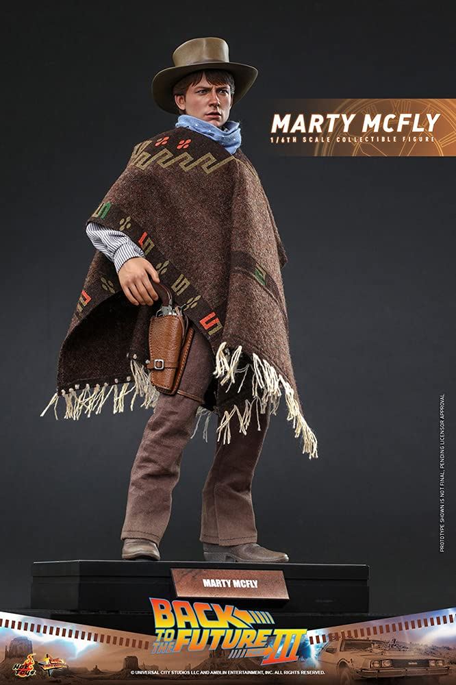 Back To The Future III Movie Masterpiece Action Figure 1/6 Marty McFly 28 cm