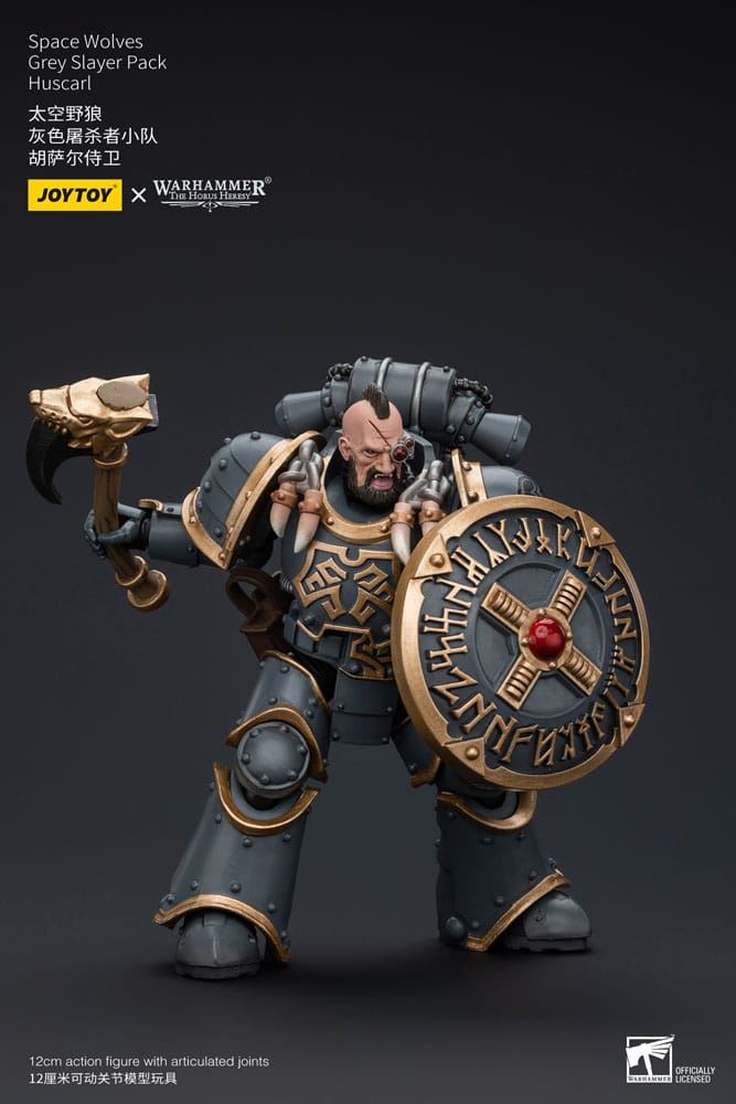 Warhammer The Horus Heresy Action Figure 1/18 Space Wolves Grey Slayer Pack Husc