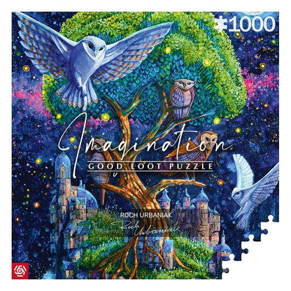 Roch Urbaniak Imagination Puzzle Owl Island / Wyspa S?w (1000 pieces)