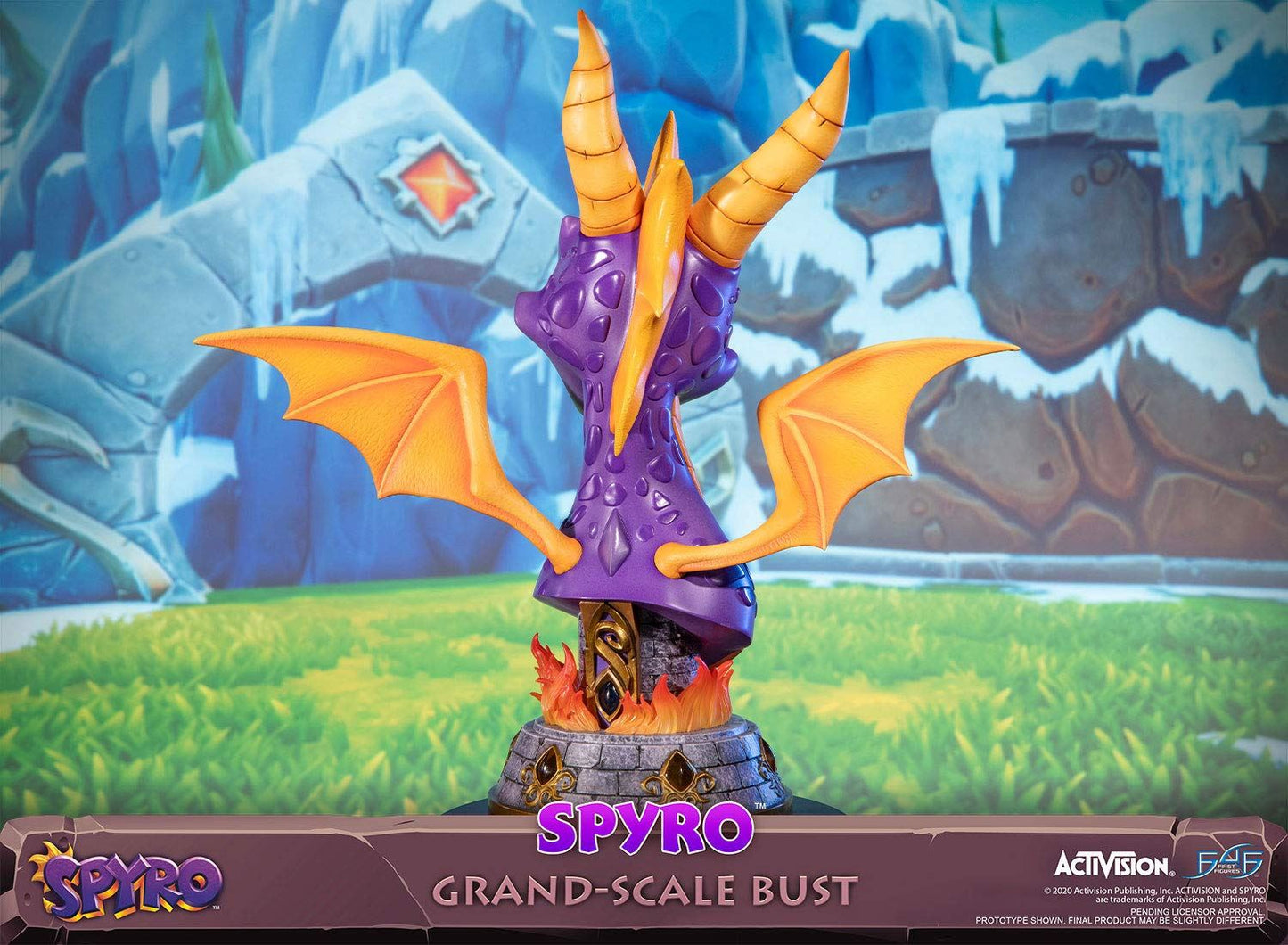 First4Figures - Spyro The Dragon (Spyro Grand-Scale Bust) RESIN Statue