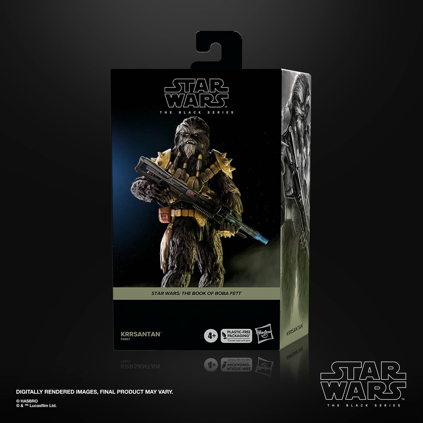 Star Wars: The Book of Boba Fett Black Series Deluxe Krrsantan 15 cm