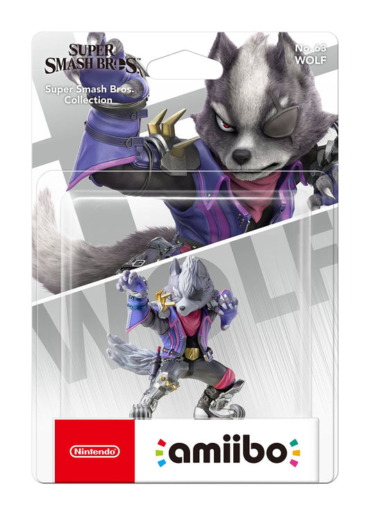 Nintendo Amiibo Character - Wolf (Super Smash Bros. Collection) /Switch