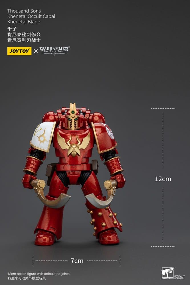 Warhammer The Horus Heresy Action Figure 1/18 Thousand Sons Khenetai Occult Caba