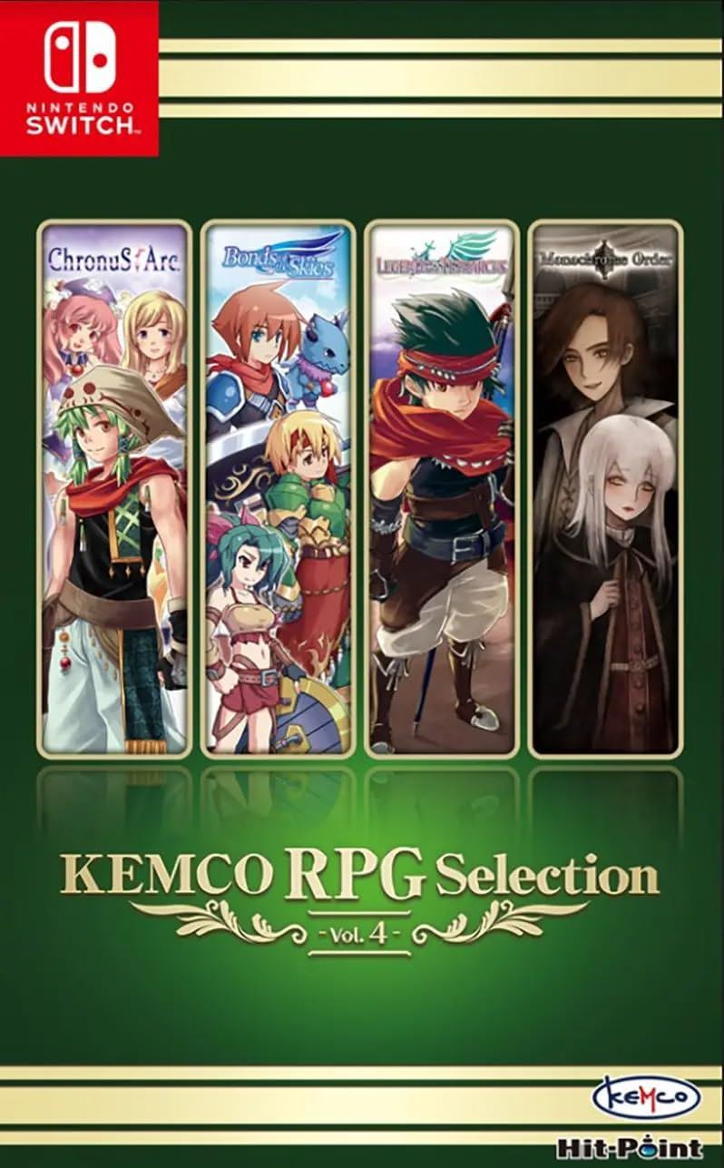 Kemco RPG Selection Vol.4 (# - ASIAN - English in Game) /Switch *New & Sealed*