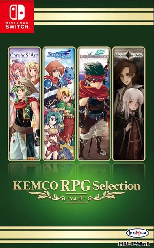 Kemco RPG Selection Vol.4 (# - ASIAN - English in Game) /Switch *New & Sealed*