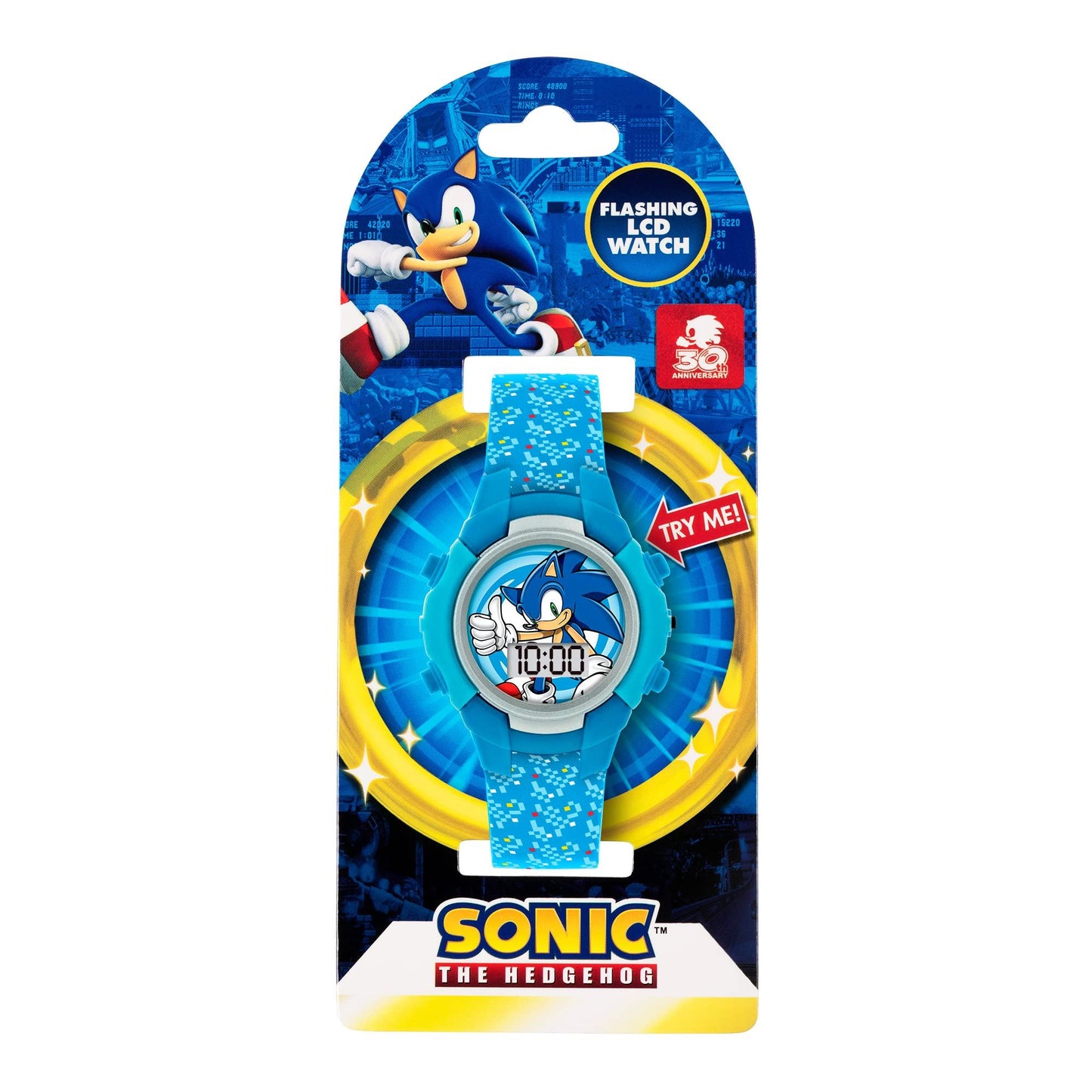 Peers Hardy Flashing Watch Sonic the Hedgehog /Merchandise