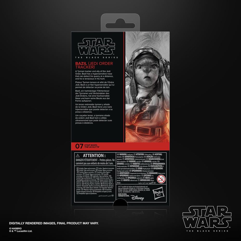 Star Wars: The Acolyte Black Series Action Figure Bazil (Jedi Order Tracker) 10