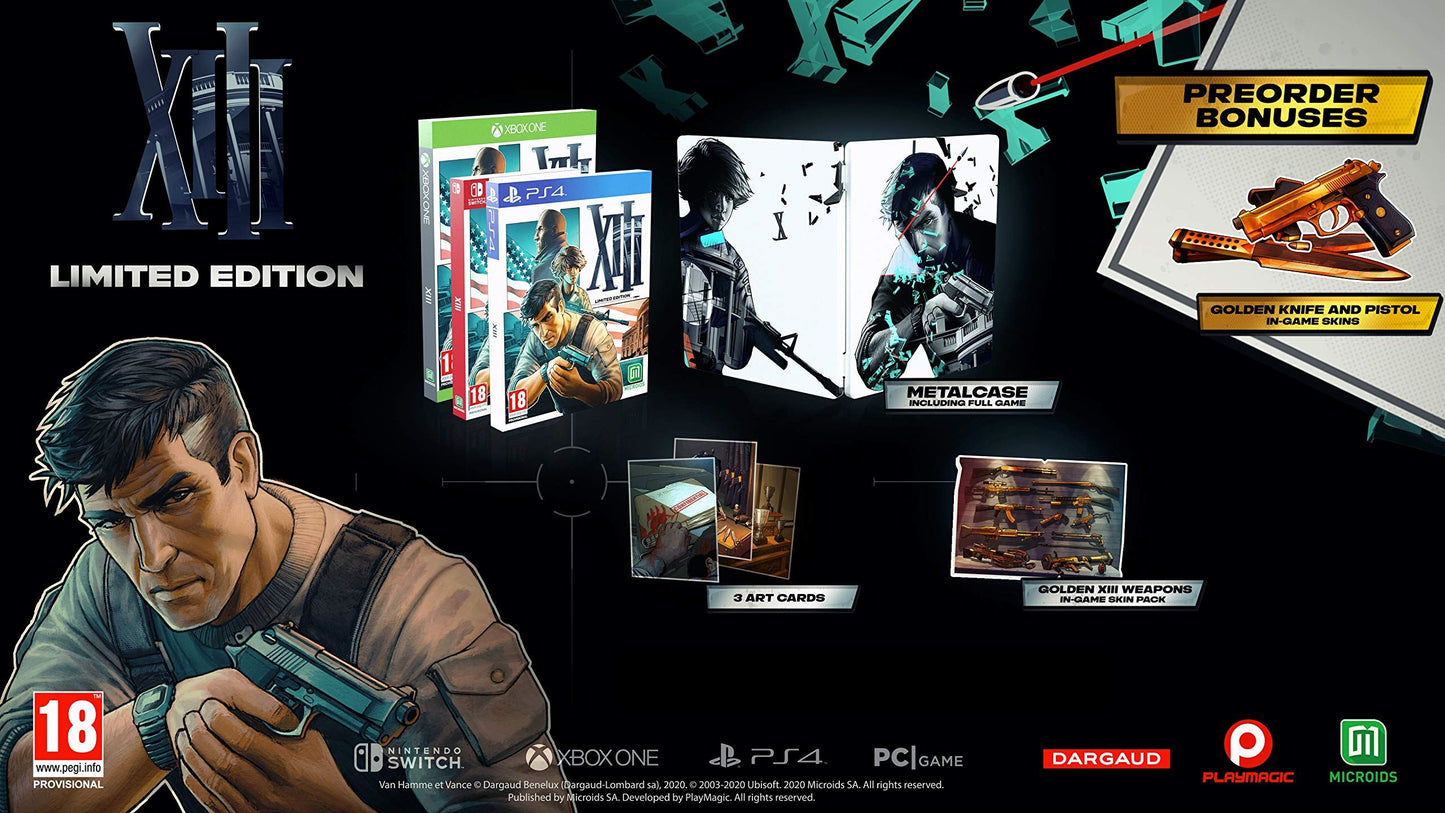 XIII - Limited Edition /Xbox One *New & Sealed*