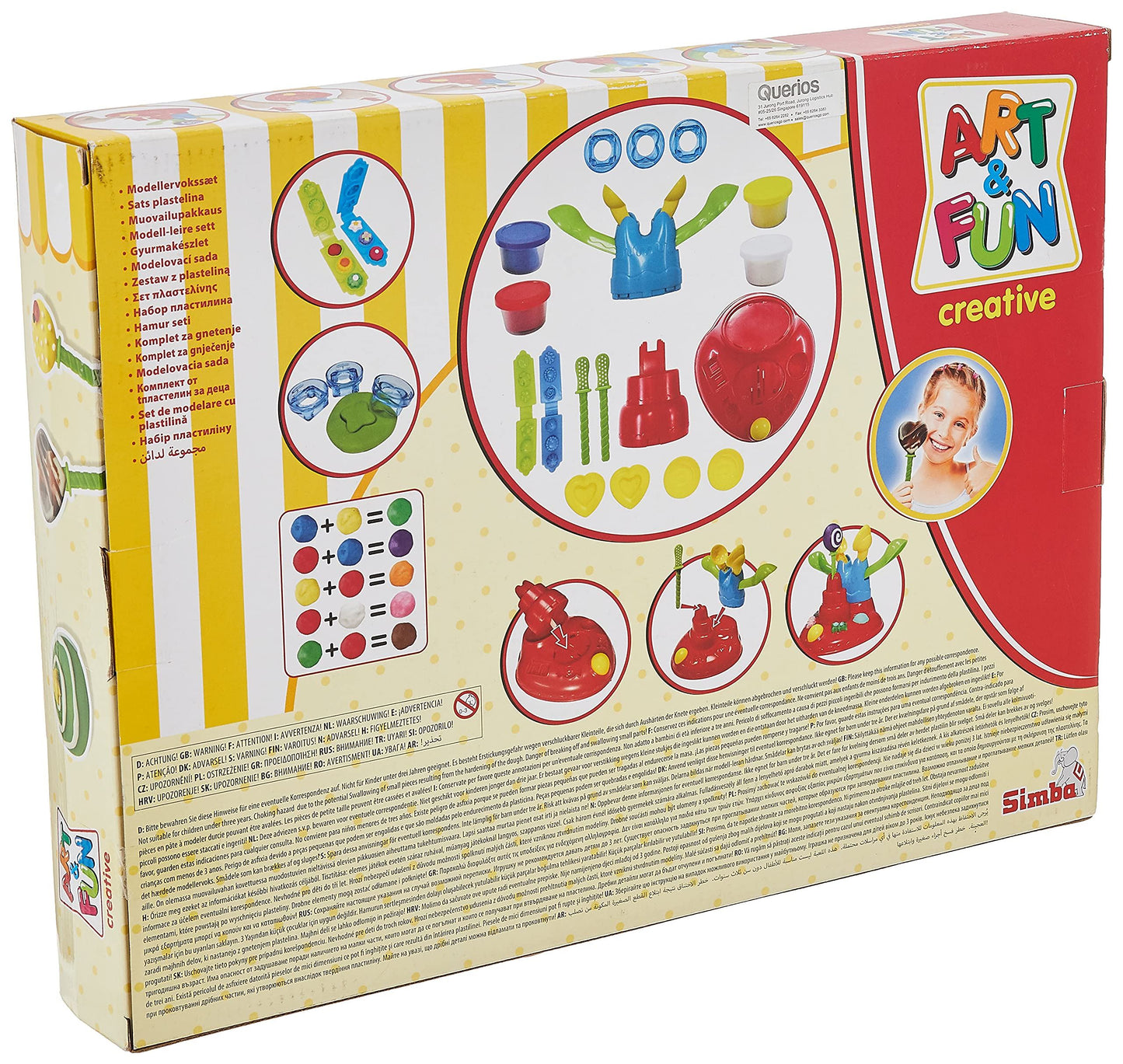 Simba - Art & Fun - Sweets - Clay Dough Set /Toys