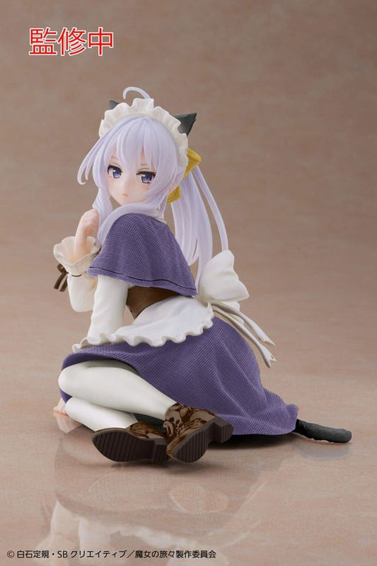Wandering Witch: The Journey of Elaina PVC Statue Elaina Cat Maid Ver. Renewal E