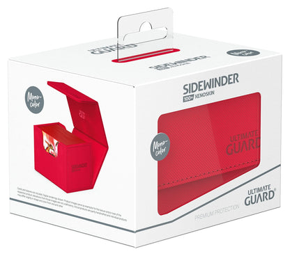 Ultimate Guard Sidewinder 100+ XenoSkin Monocolor Red