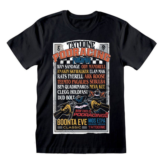 Star Wars T-Shirt Podracing Size L